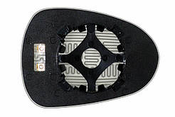 Елемент дзеркала SEAT Leon III (09-12) лівий асферичний з обігрівом