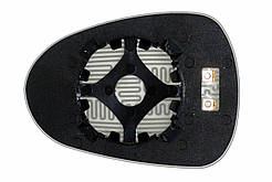 Елемент дзеркала SEAT Leon III (09-12) правий сферичний з обігрівом