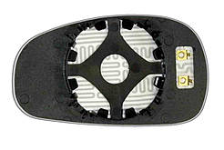 Елемент дзеркала SEAT Leon II (05-09) правий асферичний з обігрівом