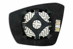 Елемент дзеркала SKODA Octavia III (13- ) правий асферичний з обігрівом