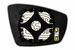 Елемент дзеркала VOLKSWAGEN Polo V Coupe (10- ) лівий асферичний з обігрівом