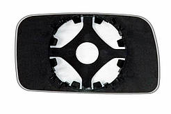 Елемент дзеркала VOLKSWAGEN Golf II (87-91) лівий плоский