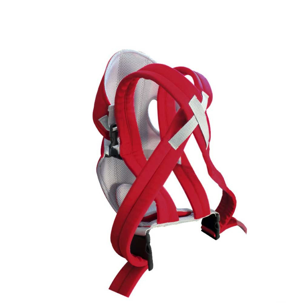Слинг для новорожденных Bethbear. Эрго рюкзак переноска для детей. Сумка рюкзак кенгуру. Эргорюкзак (красный) - фото 5 - id-p524971566