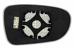 Елемент дзеркала VOLKSWAGEN Sharan (95-98) лівий асферичний з обігрівом