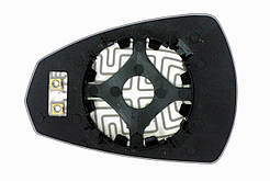 Елемент дзеркала AUDI A3 (12-15) правий сферичний з обігрівом