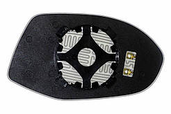 Елемент дзеркала AUDI A7 (11- ) лівий сферичний з обігрівом