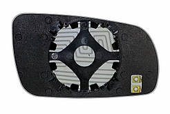 Елемент дзеркала AUDI A8 (94-02) лівий асферичний з обігрівом