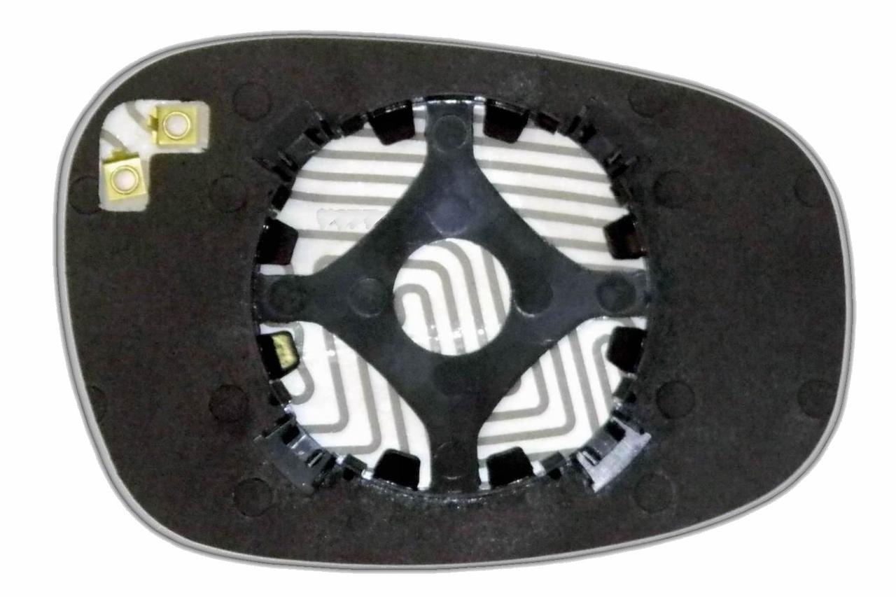 Елемент дзеркала BMW 3 E90 (10- ) лівий асферичний блакитний з обігрівом, фото 1