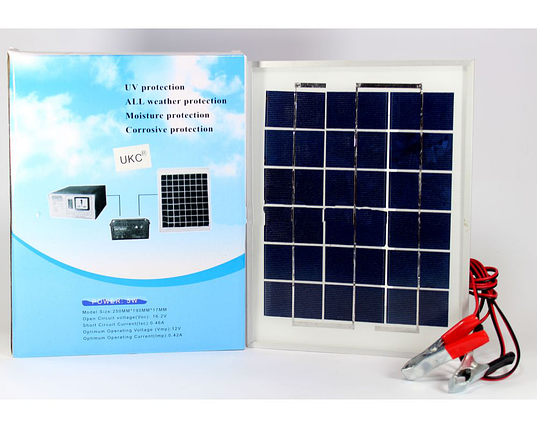 Сонячна панель Solar board 5W 9V, сонячний зарядний пристрій Solar Panel GD-Light , фото 1