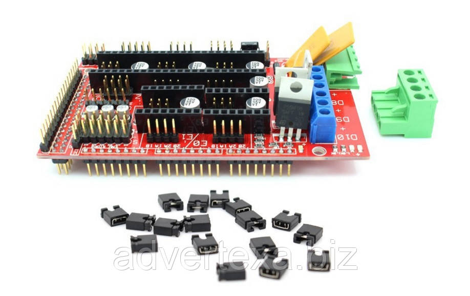 RAMPS 1.4 Arduino Mega Shield RepRap 3D принтер