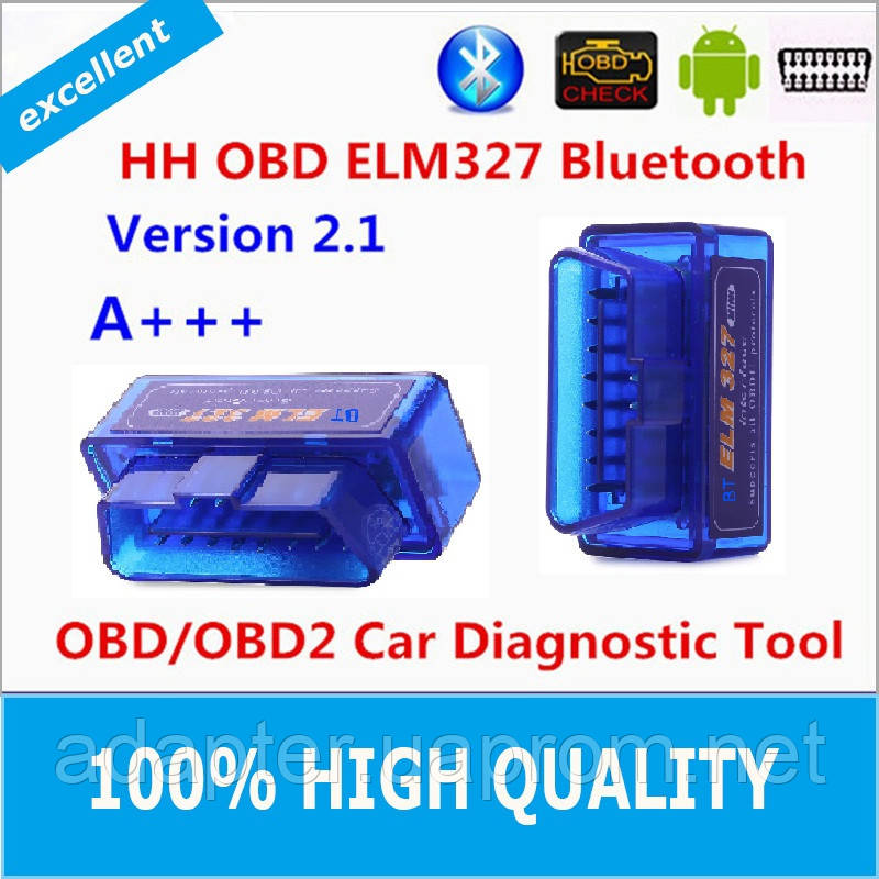 OBD2 Сканер ELM327 Bluetooth Mini v2.1 - фото 1 - id-p367110750