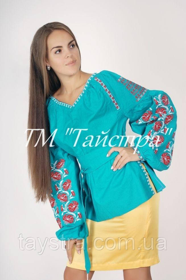 Вышиванка блуза вышитая в Бохо-стиле, этно, бохо - фото 3 - id-p140864145