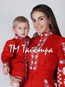 Плаття для мами та дочки — вишита пара в бохо стилі, вишиванка