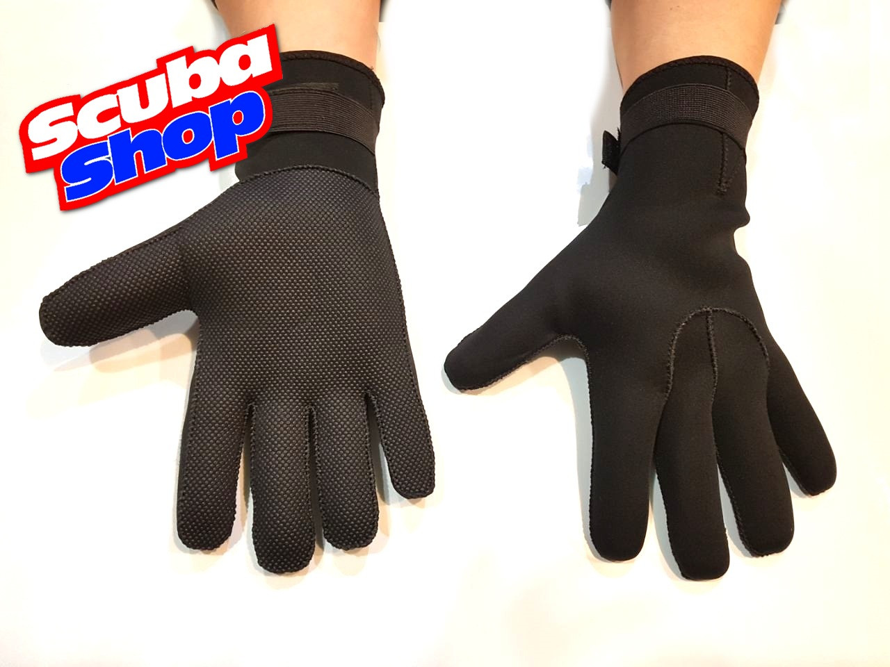 Рукавички VERUS 3 мм для підводного полювання (нейлон/нейлон), розмір S, фото 1