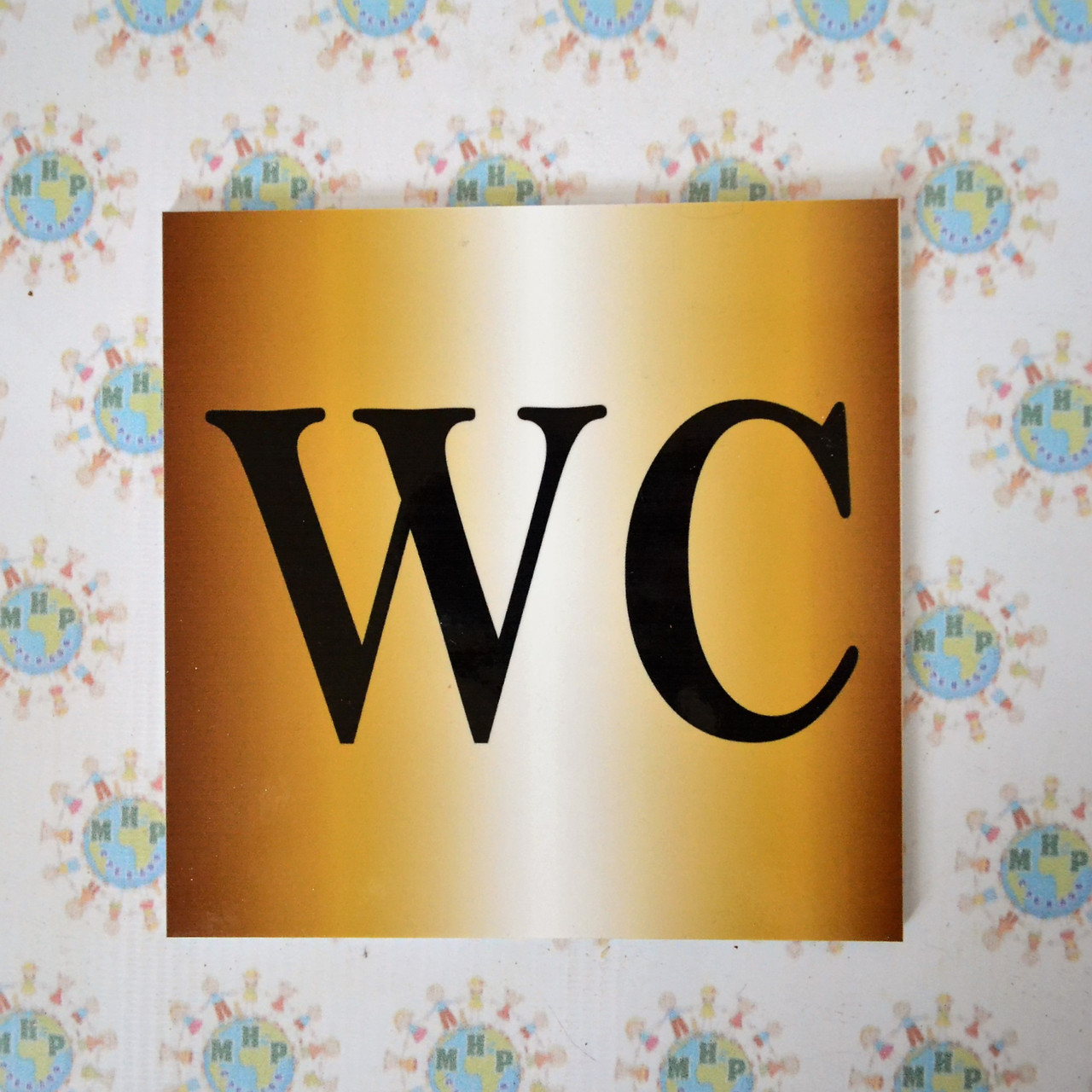 Табличка Туалет