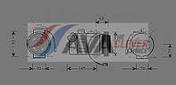 Компрессор кондиционера для VW PASSAT B5 (3B2) 1996-2000 AVA #AIAK011
