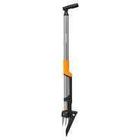 Удалитель сорняков Fiskars Ergonomic 99 см с зубцами из нержавеющей стали (1080409)