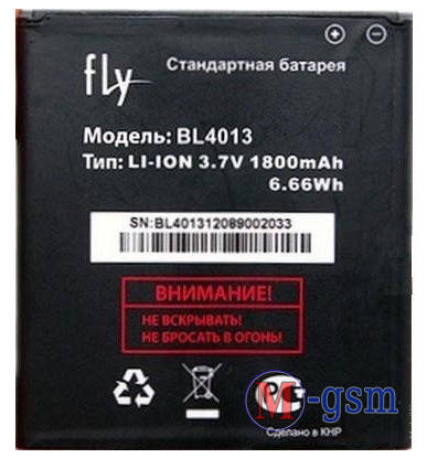 Акумулятор BL4013 для Fly IQ441 Radiance (1800 mAh), фото 2