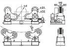 Самоцентрувальний зварювальний обертач серії HGZ-10 макс. вантажопідйомність 10 тонн, фото 8