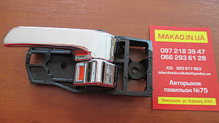 Ручка передня внутрішня ліва чорна Chery Elara A21/Чері Елара