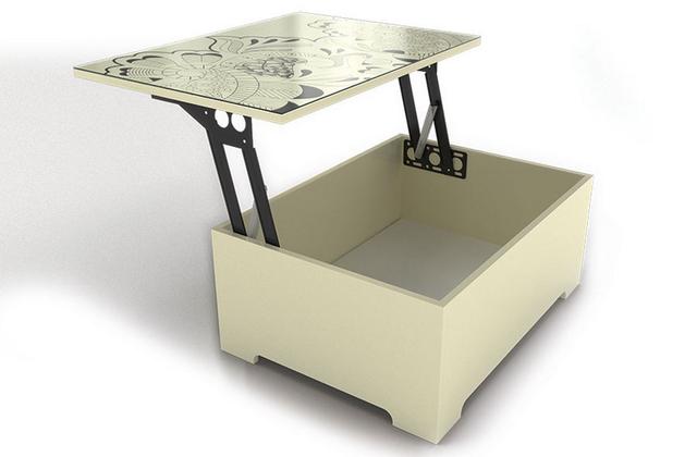 скляний стіл трансформер