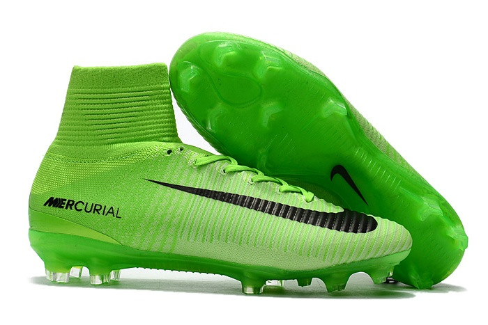 Дитячі футбольні бутси Nike Mercurial Superfly V FG Electric Green/Black/Green Ghost