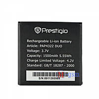 Аккумулятор Prestigio MultiPhone 4322 Duo / DUO (1450-1500 mAh)