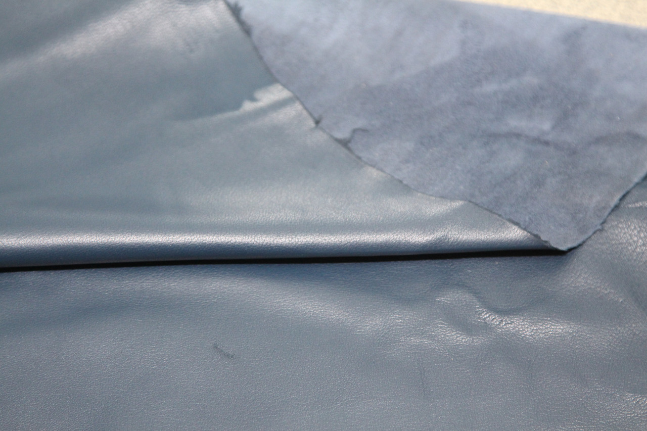 Шкіра одежна овчина shepskin nappa blue 0.5 (TM)