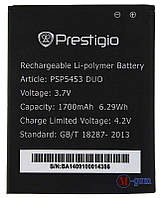 Аккумулятор Prestigio MultiPhone 5453 Duo / PSP5453 DUO (1700 mAh)