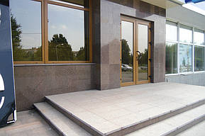 Монтаж гранита, Запорожье. 2