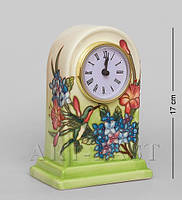 Порцеляновий настільний годинник "Колібрі в саду" (Pavone) JP-97/7, фото 2