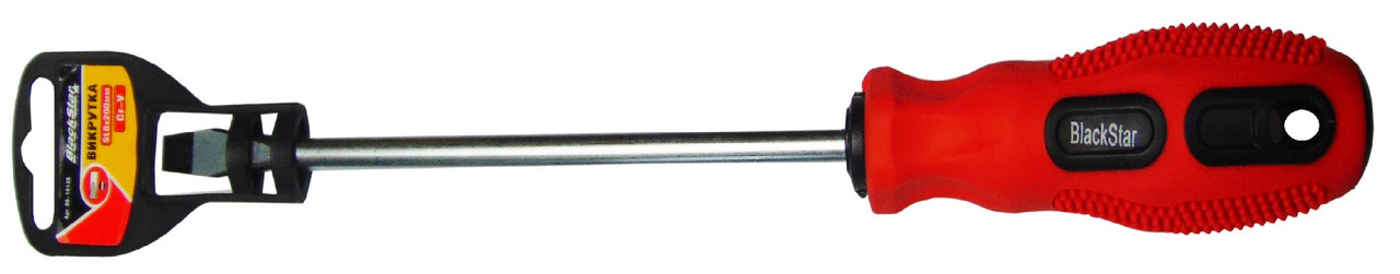90-10120 Вікортина "-", Cr-V, SL8х200 мм, "BlackStar"