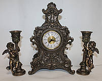 Камінні, настільні годинники Veronese Миті 32 см 75653V1, фото 7