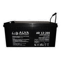 Аккумуляторная батарея Alva AD12-200 (200Ачас/12В)