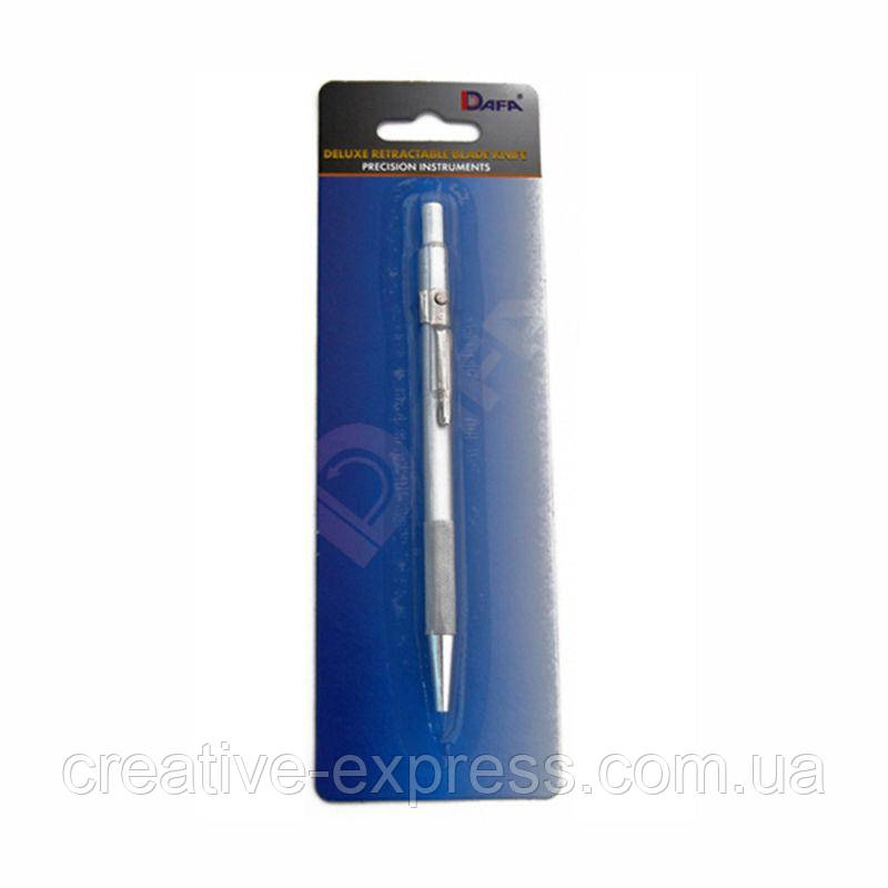 Ніж макетний ручка, сріблястий, C-615, DAFA