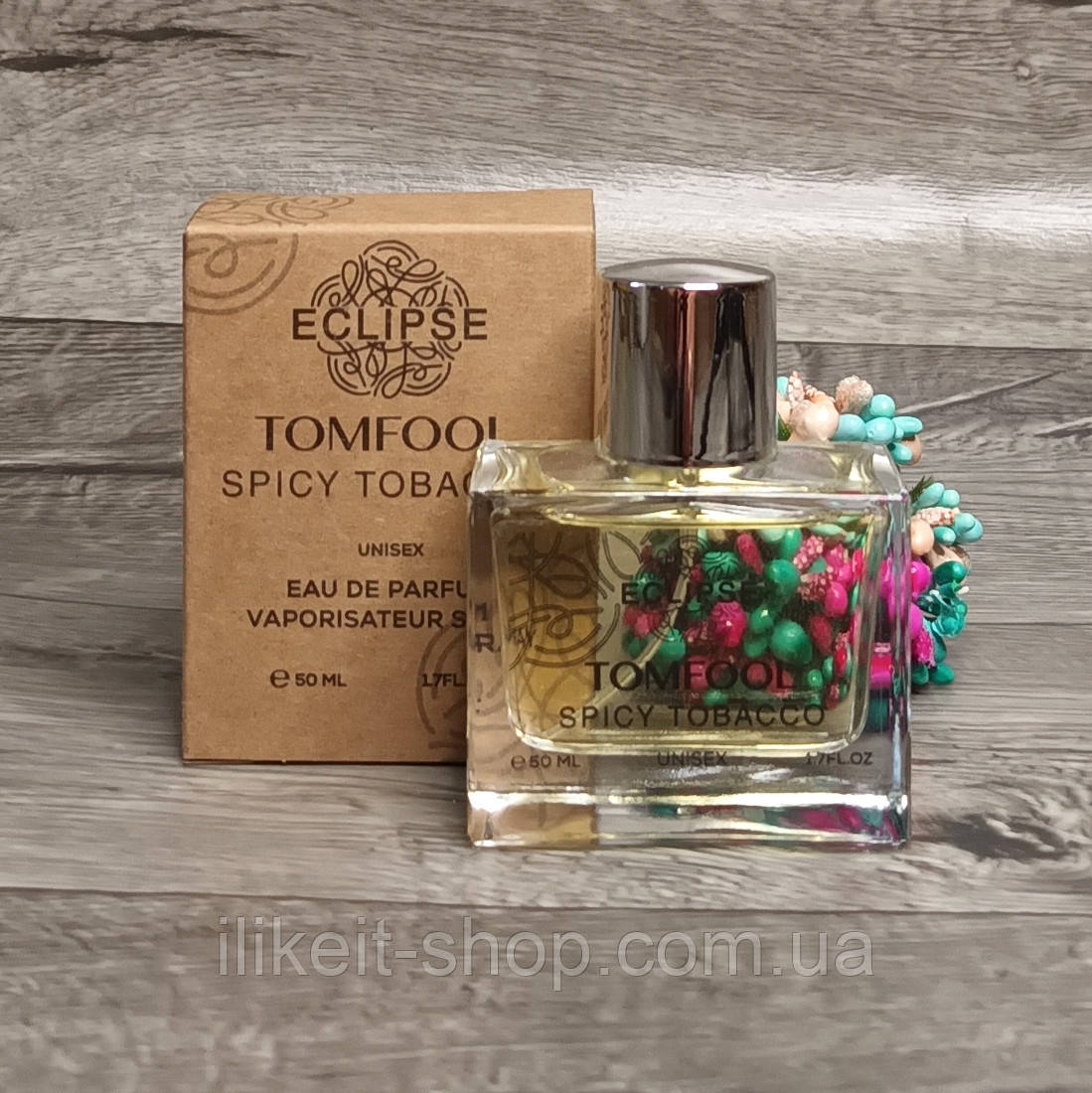 Парфум Eclipse Tomfool Spicy Tobacco унісекс (аналог Tom Ford Tobacco Vanille) 50 мл, фото 1