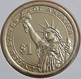 Монета США 1 долар 2014 р. 32-й президент Франклін Рузвельт, фото 4