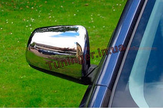 Хром накладки на дзеркала Mitsubishi Lancer X 2007-