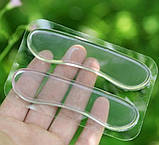 Силіконовий аплікатор на задник взуття, універсальний розмір, комплект 2 шт., фото 4