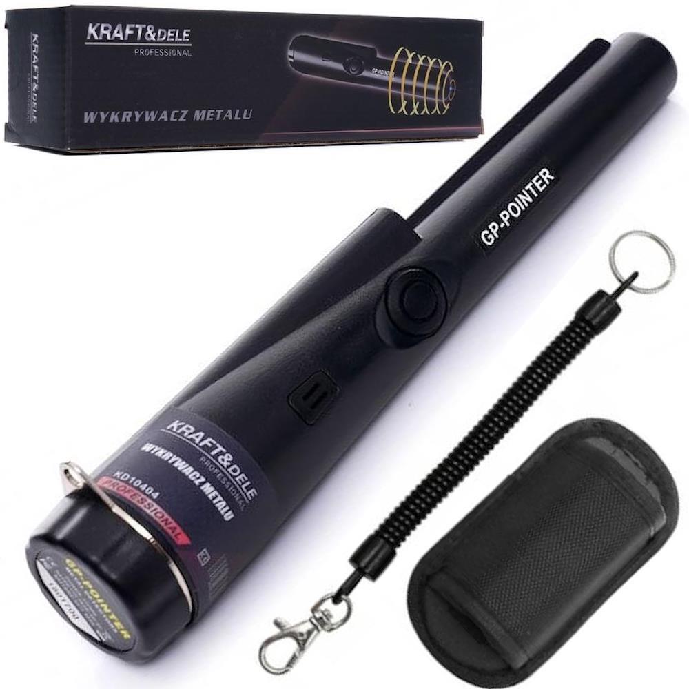 Пінпоінтер GP-POINTER KD10404, 12 кГц, IP66, з чохлом та ліхтариком / Металотетектор ручний / Вологостійкий піноінтер, фото 1