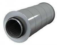 SALDA AKS 200/0,6 шумоглушник для круглих каналів
