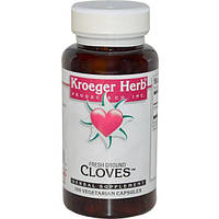 Свіжомелена гвоздика, Kroeger Herb Co 100 капсул