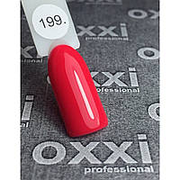 Гель-лак OXXI Professional № 199 (яркий розовый, неоновый, эмаль), 8 мл