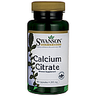 Swanson Calcium Citrate Кальцій цитрат 200 мг, 60 капсул, фото 3