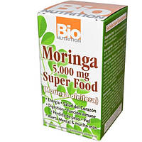 Bio Nutrition, Суперпродукт Моринга, 5000 мг, 60 рослинних капсул