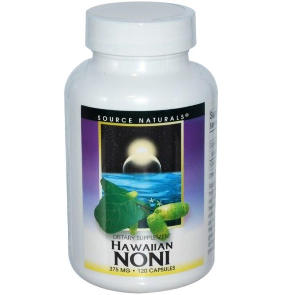 Source Naturals, Гавайського ноні, 375 мг, 120 капсул