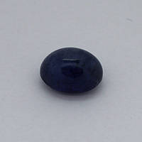 Сапфир синий кабошон 10.5х12,5 мм. 12,50 карат