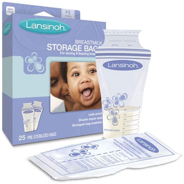 Lansinoh, Пакеты для хранения грудного молока, 25 стерильных пакетов - фото 1 - id-p525349424