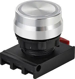 TRU COMPONENTS TC-12835252 ONPOW26BK-ZE/W Передний элемент с кнопкой, 1 шт.
