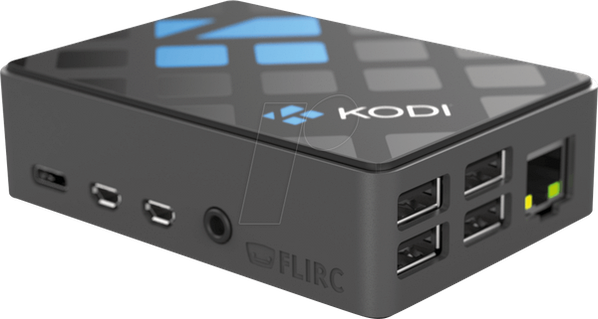 Чехол для Raspberry Pi 4, алюминий, издание KODI